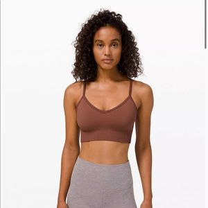 NWT Lululemon Ebb to Street Bra size 10